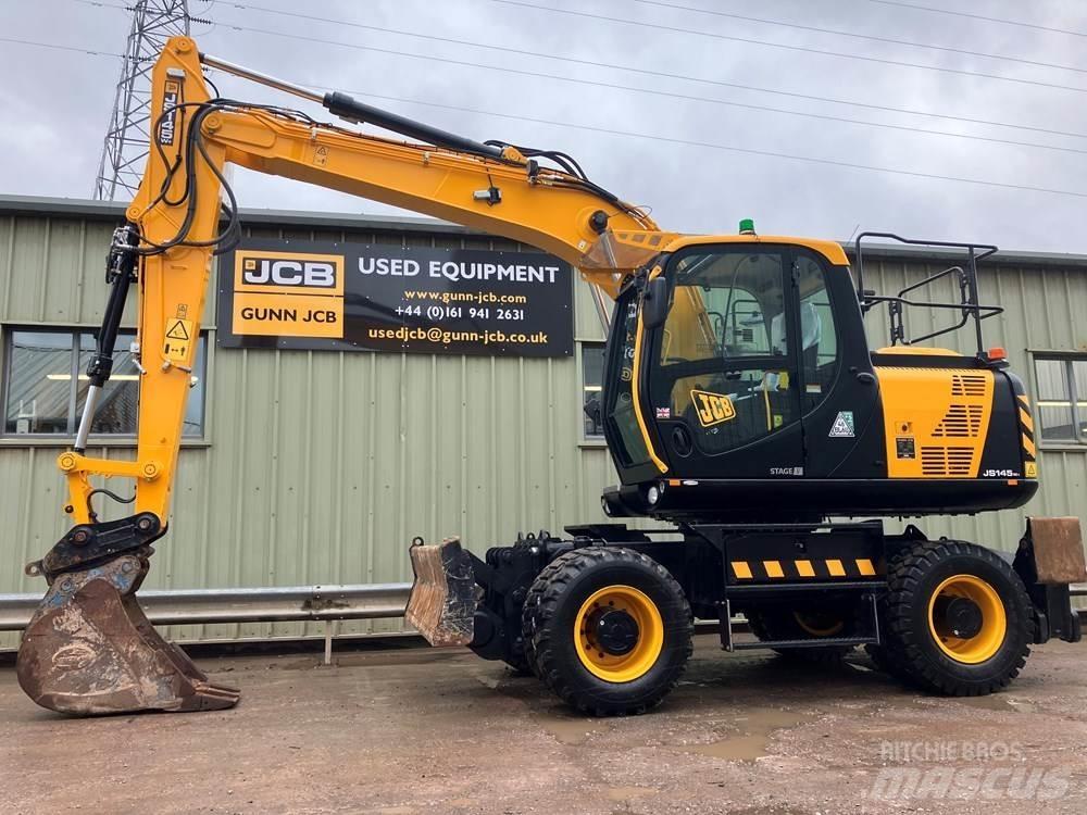 JCB JS145W Escavadoras de rodas