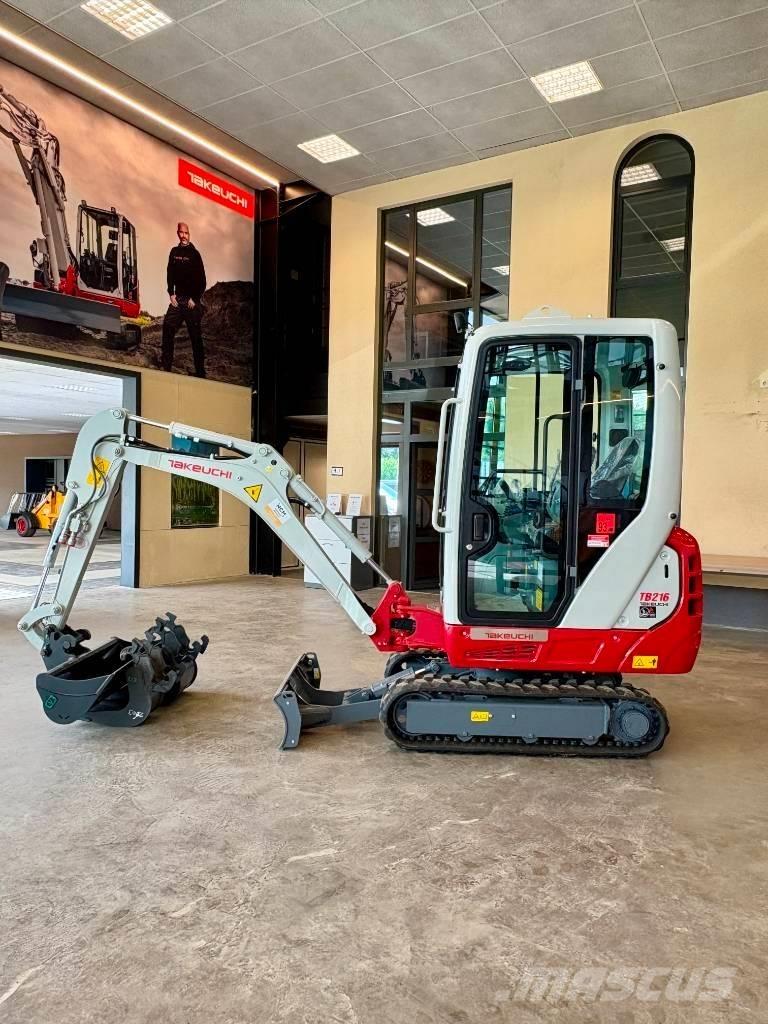 Takeuchi TB 216 Mini Escavadoras <7t
