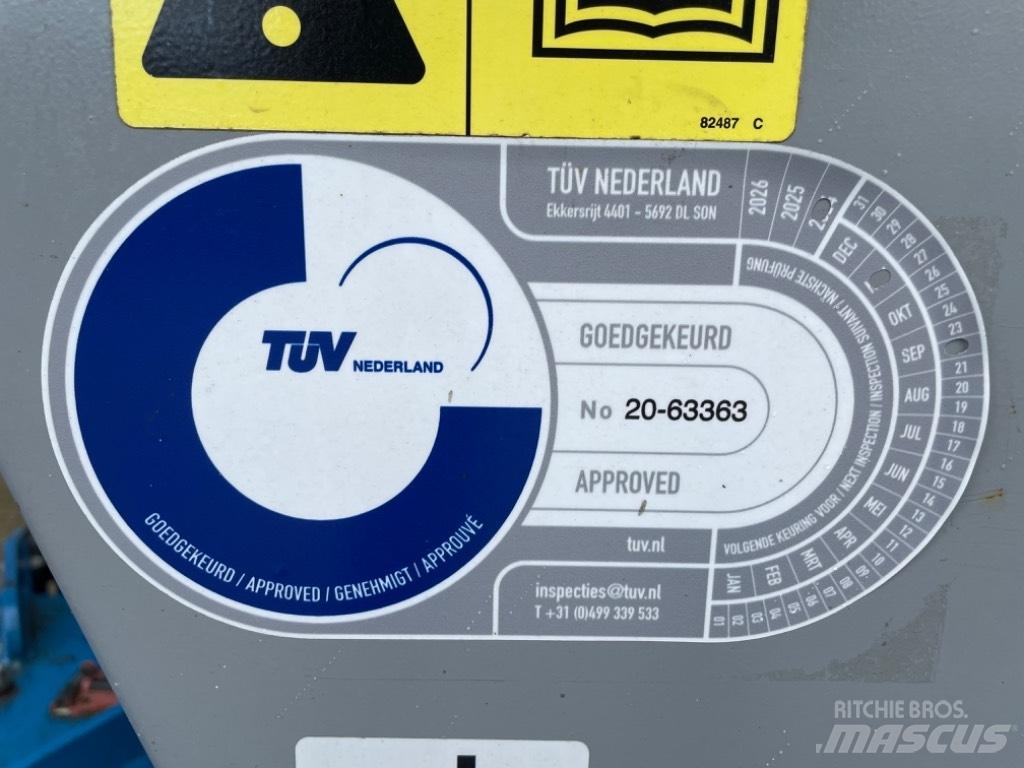 Genie TZ 34/20 Plataformas aéreas montadas em atrelados