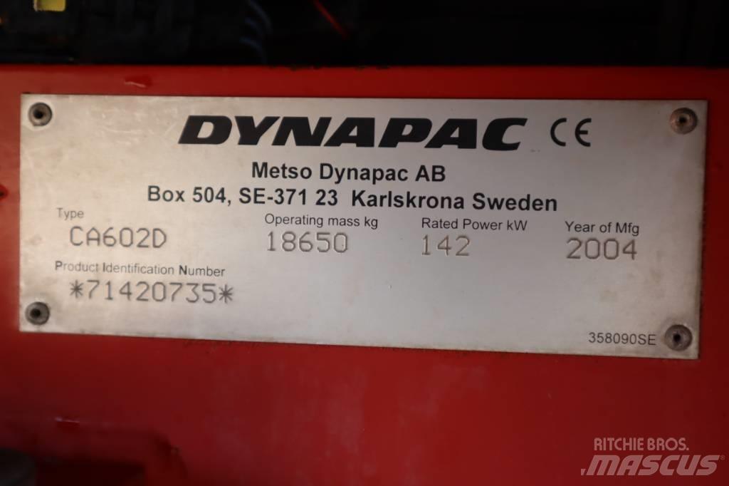 Dynapac CA 602 D Cilindros Compactadores monocilíndricos