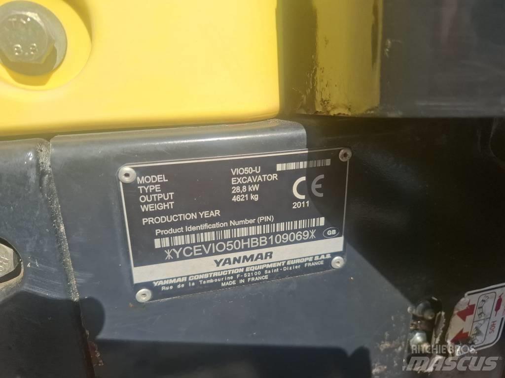 Yanmar Vio 50 U Mini Escavadoras <7t