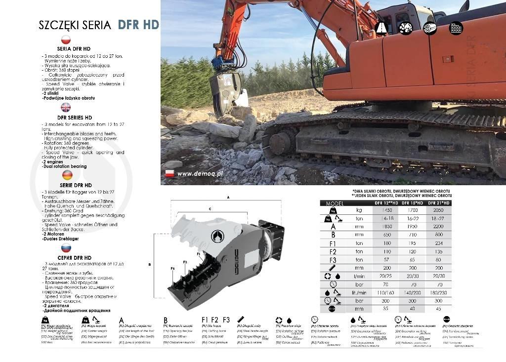  DEMOQ DFR15 Britadeiras de construção