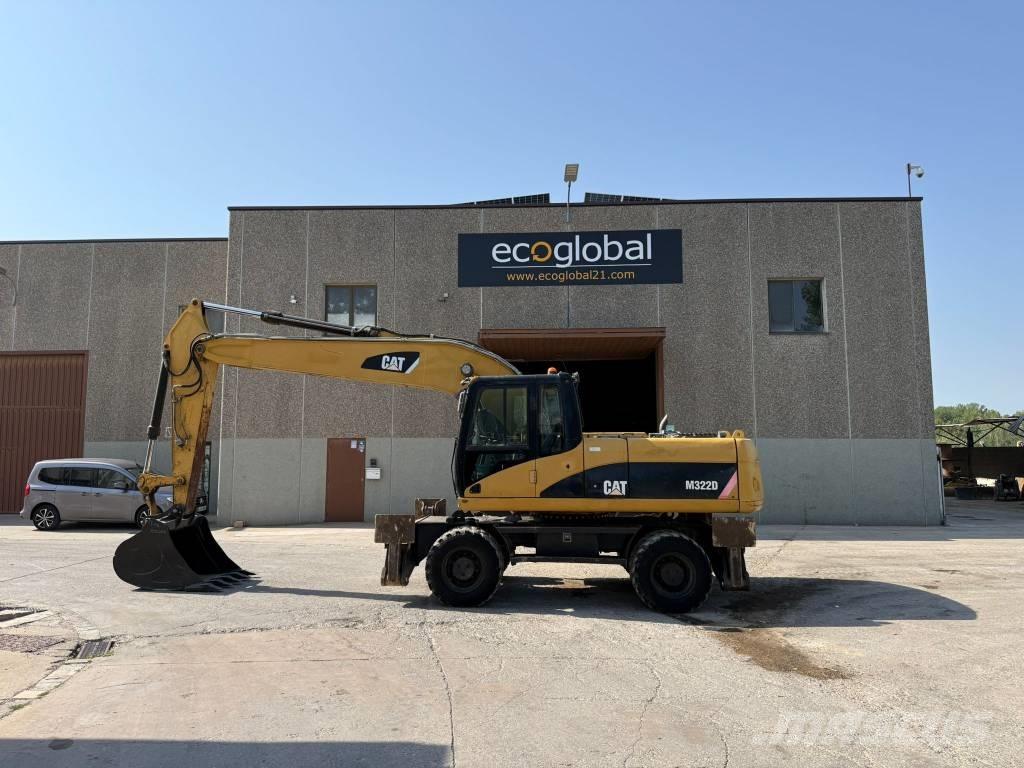 CAT M 322 D Escavadoras de rodas