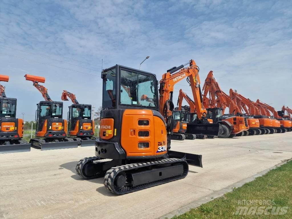 Hitachi ZX 33 U-6 Mini Escavadoras <7t