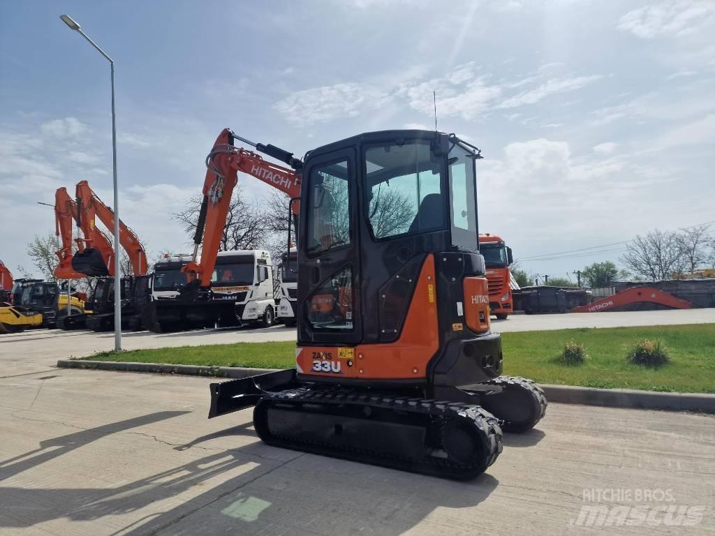 Hitachi ZX 33 U-6 Mini Escavadoras <7t