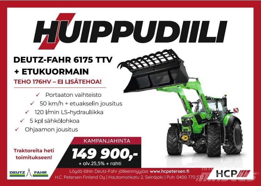 Deutz-Fahr 6175 TTV Tratores Agrícolas usados