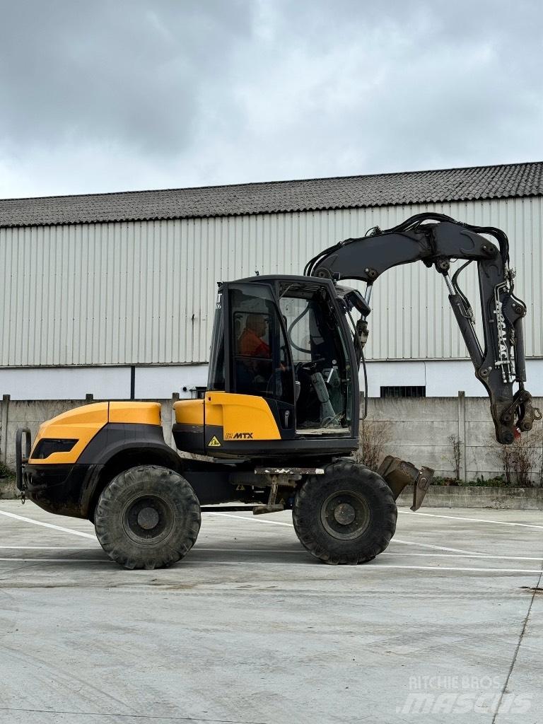 Mecalac 12 MTX Escavadoras de rodas