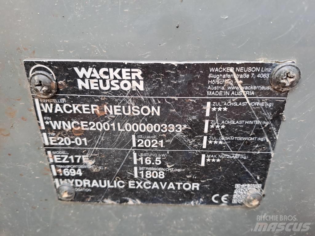 Wacker Neuson EZ17e Escavadoras de rastos