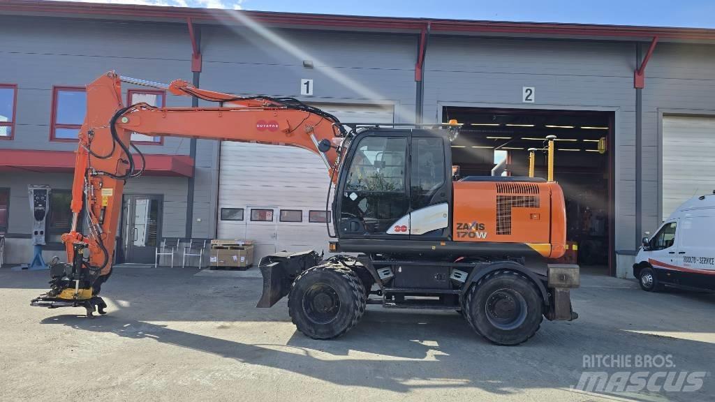 Hitachi ZX 170 W-5 Escavadoras de rodas
