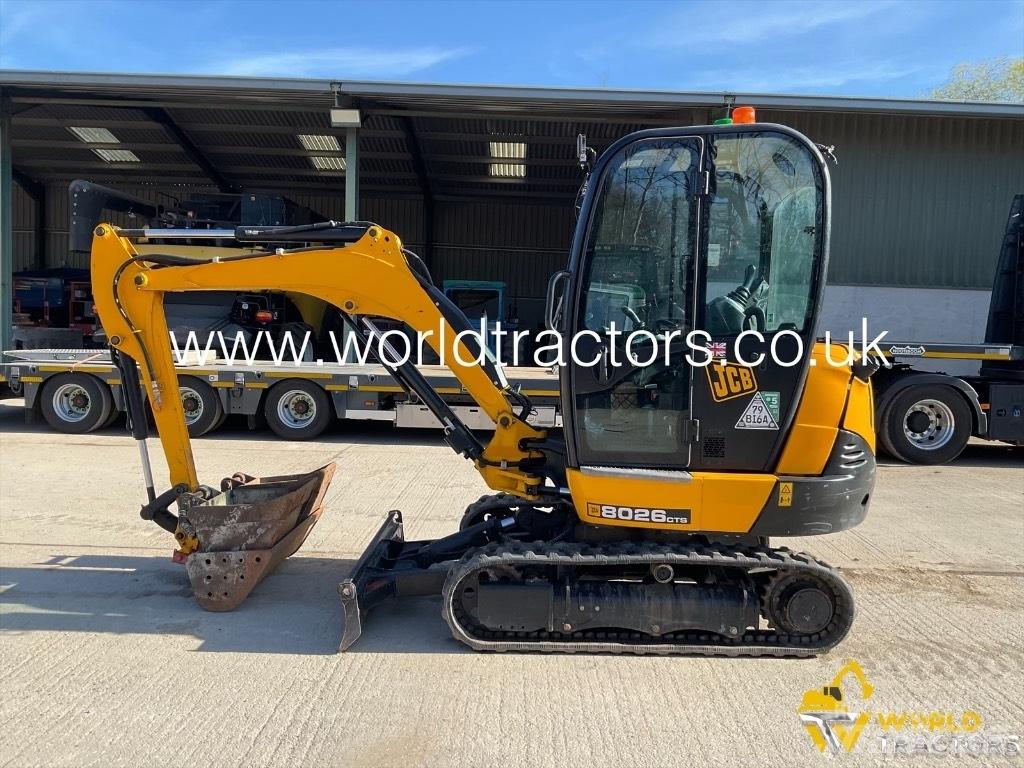 JCB 8026 CTS Mini Escavadoras <7t