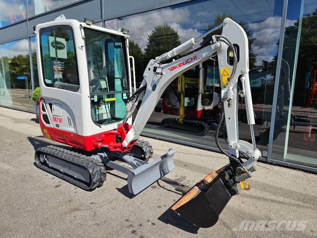 Takeuchi TB 216 Mini Escavadoras <7t
