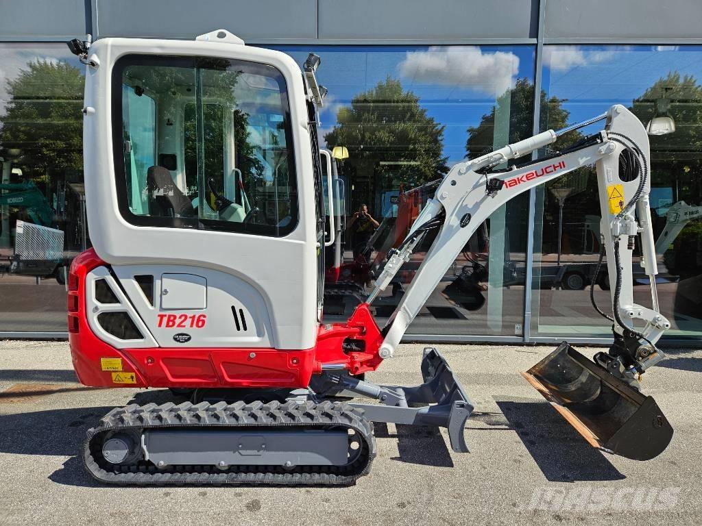Takeuchi TB 216 Mini Escavadoras <7t