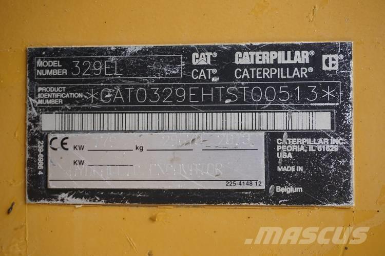 CAT 329 EL Escavadoras de rastos