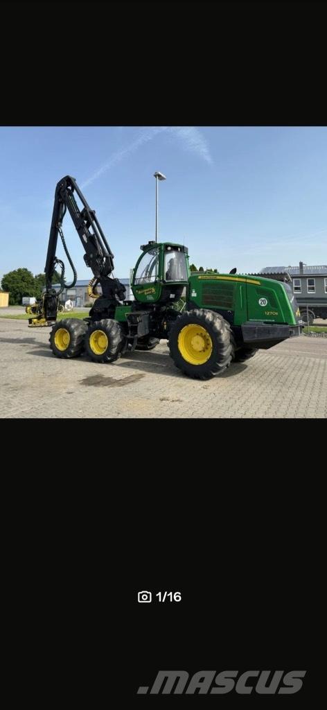 John Deere 1270E Processadores florestais