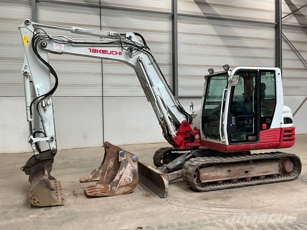 Takeuchi TB 290 Escavadoras Midi 7t - 12t