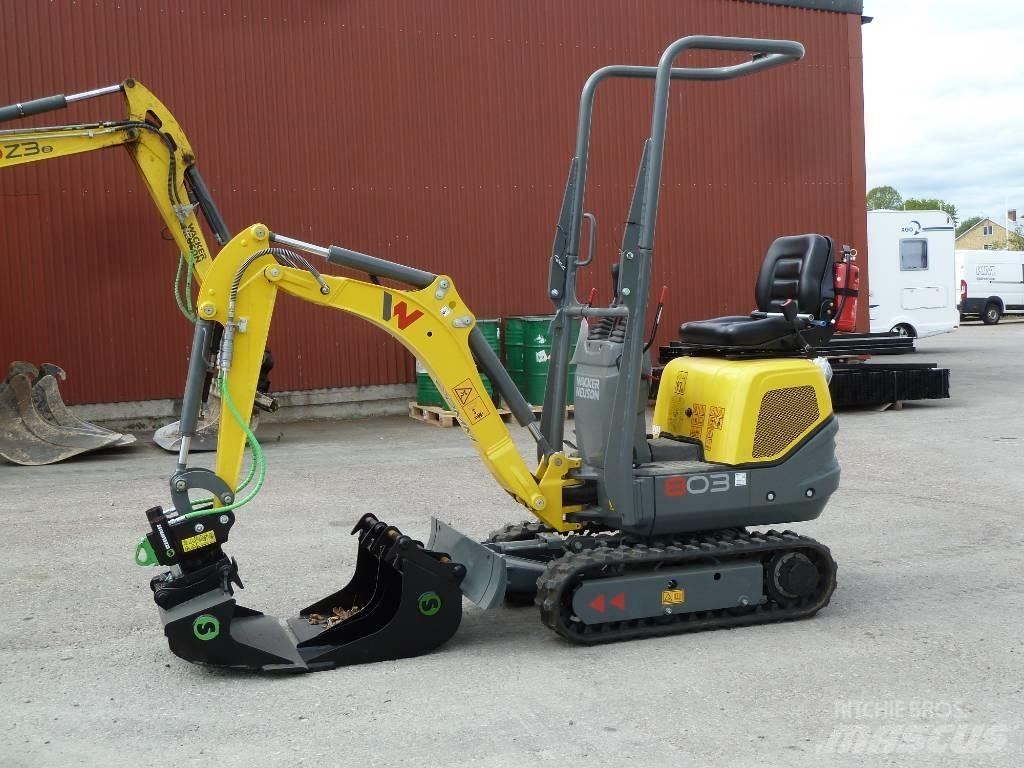 Wacker Neuson 803 Mini Escavadoras <7t