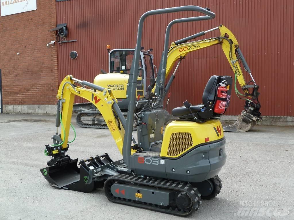 Wacker Neuson 803 Mini Escavadoras <7t