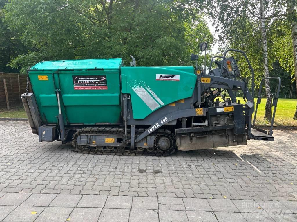 Vögele Super 800 Pavimentadoras de asfalto