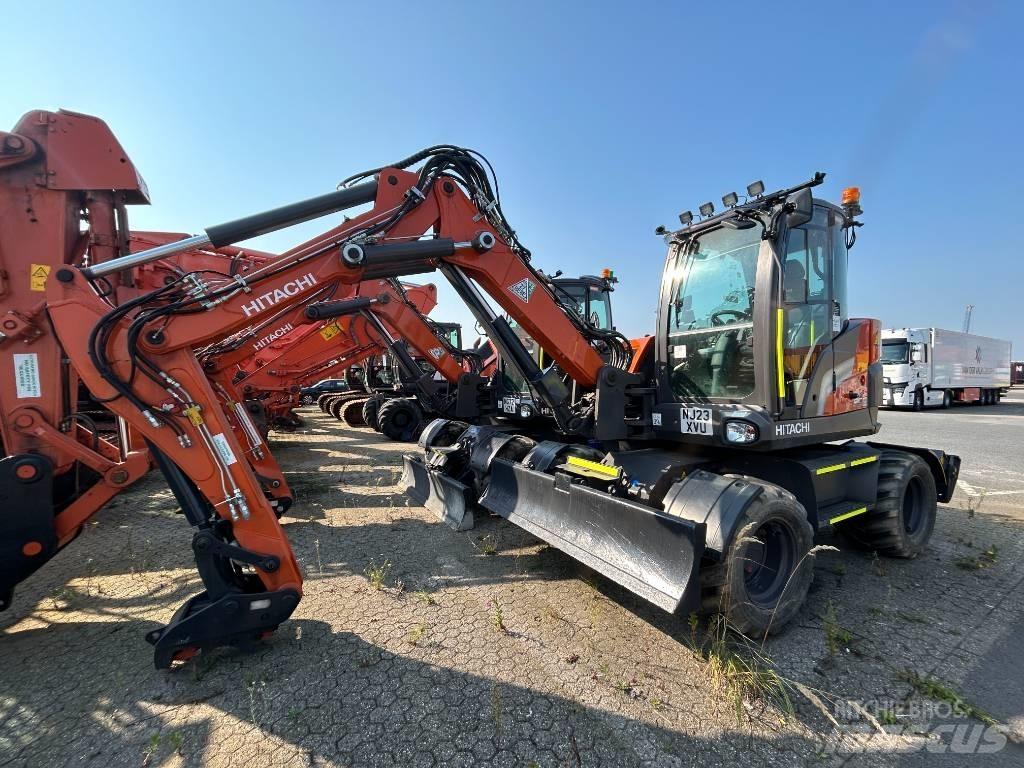 Hitachi ZX95W-7 Escavadoras de rodas
