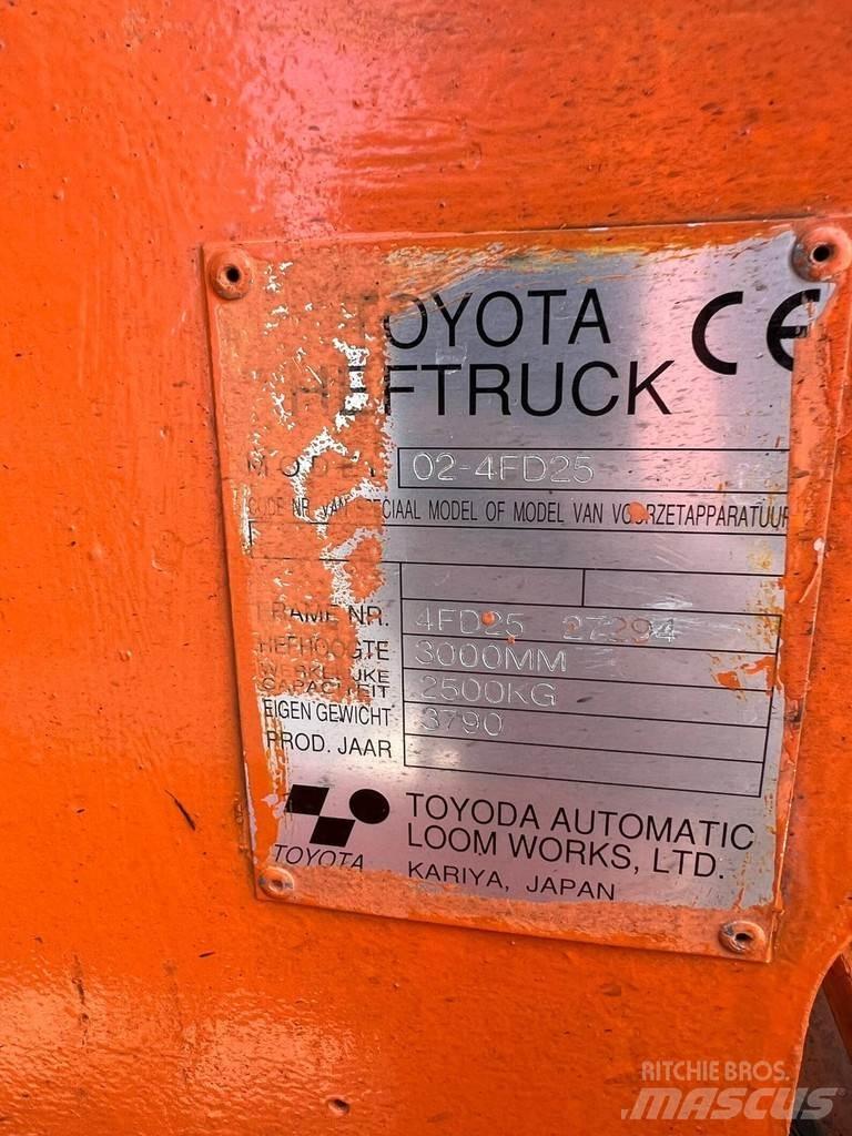 Toyota 02-4FD25 Empilhadores Diesel