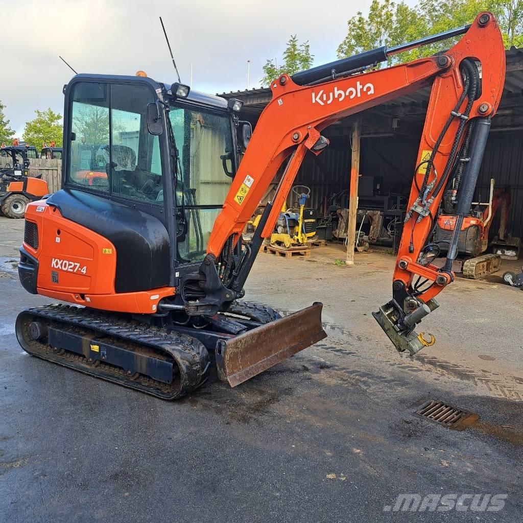 Kubota KX 027-4 Mini Escavadoras <7t