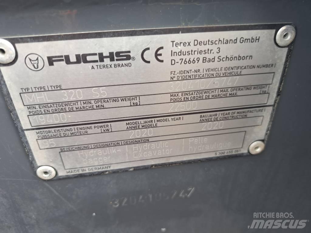 Fuchs MHL320F Manipuladores de resíduos / indústria