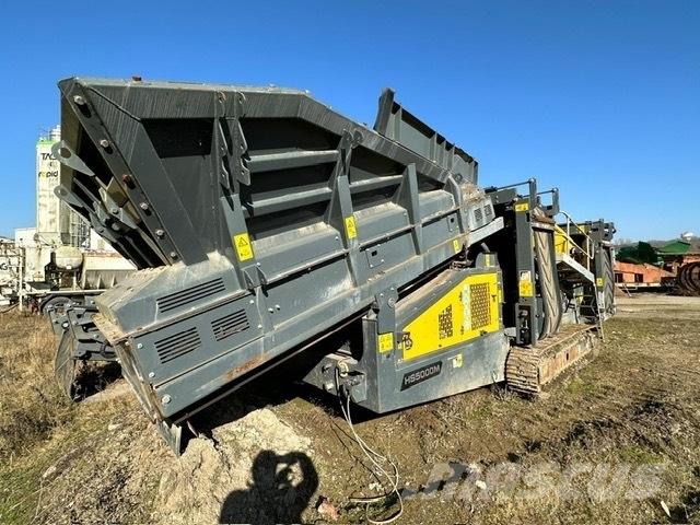 Rubble Master HS5000 Crivos móveis