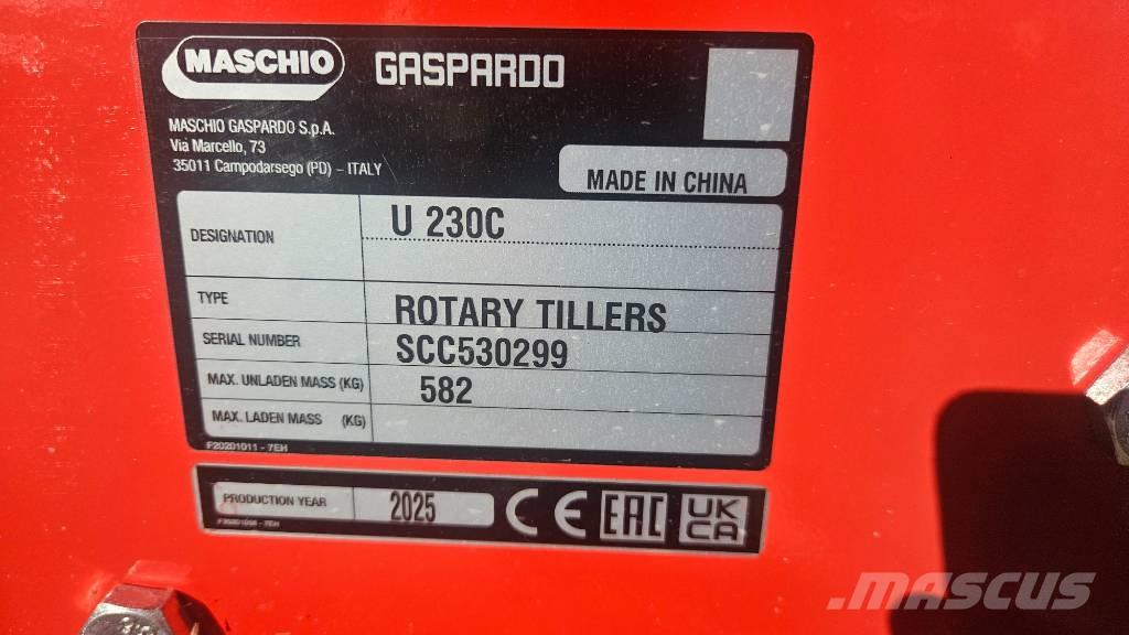  Mashio U 230C Outras máquinas de lavoura e acessórios
