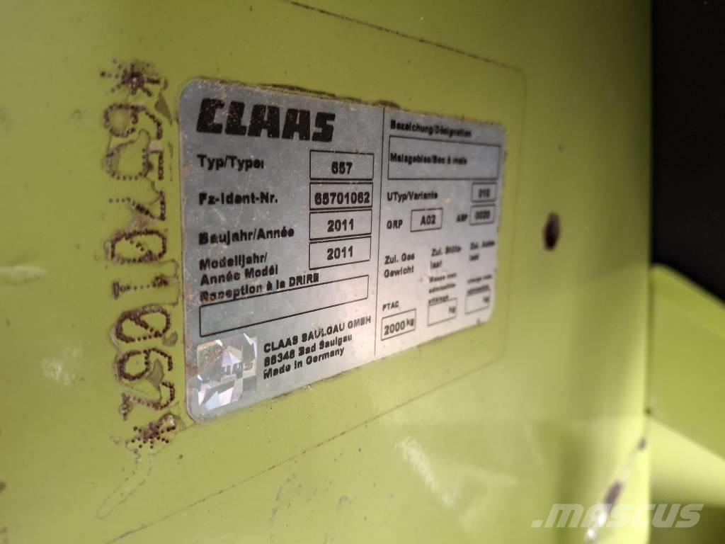 CLAAS Orbis 450 Acessórios máquinas feno e forragem
