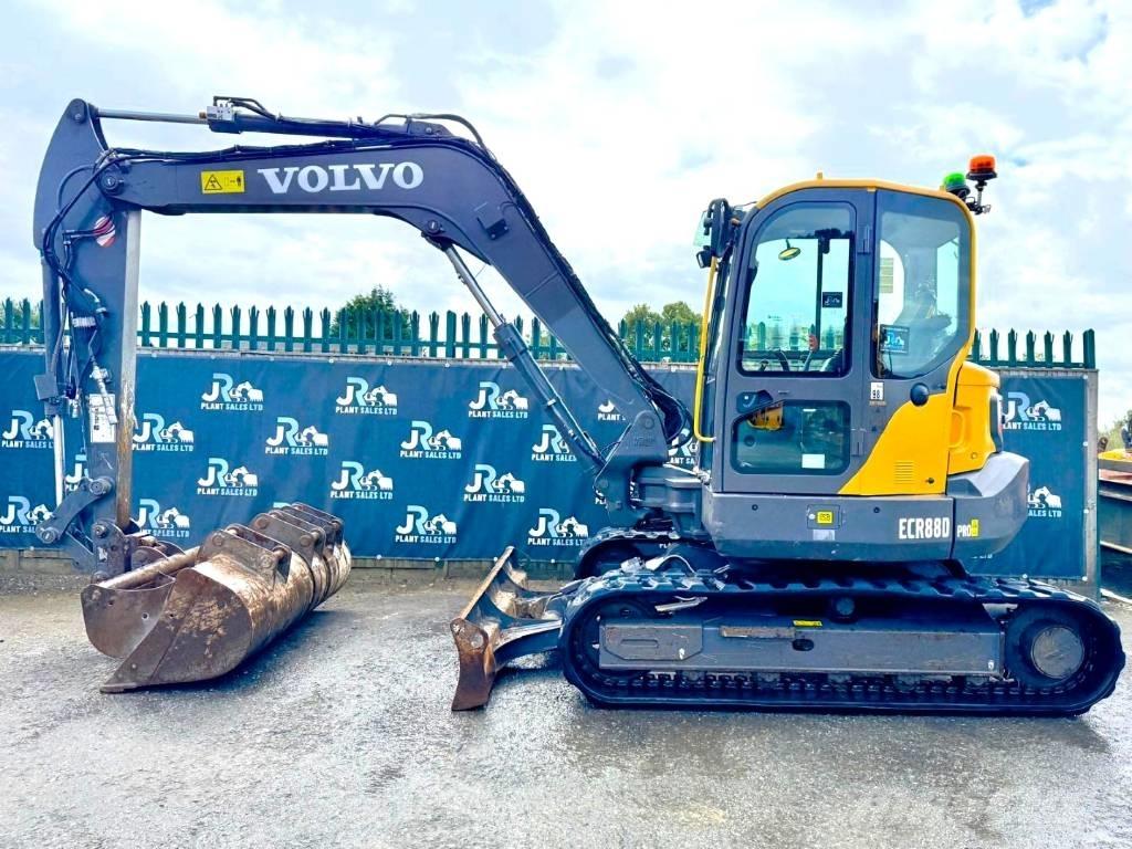 Volvo ECR 88 D PRO Escavadoras Midi 7t - 12t