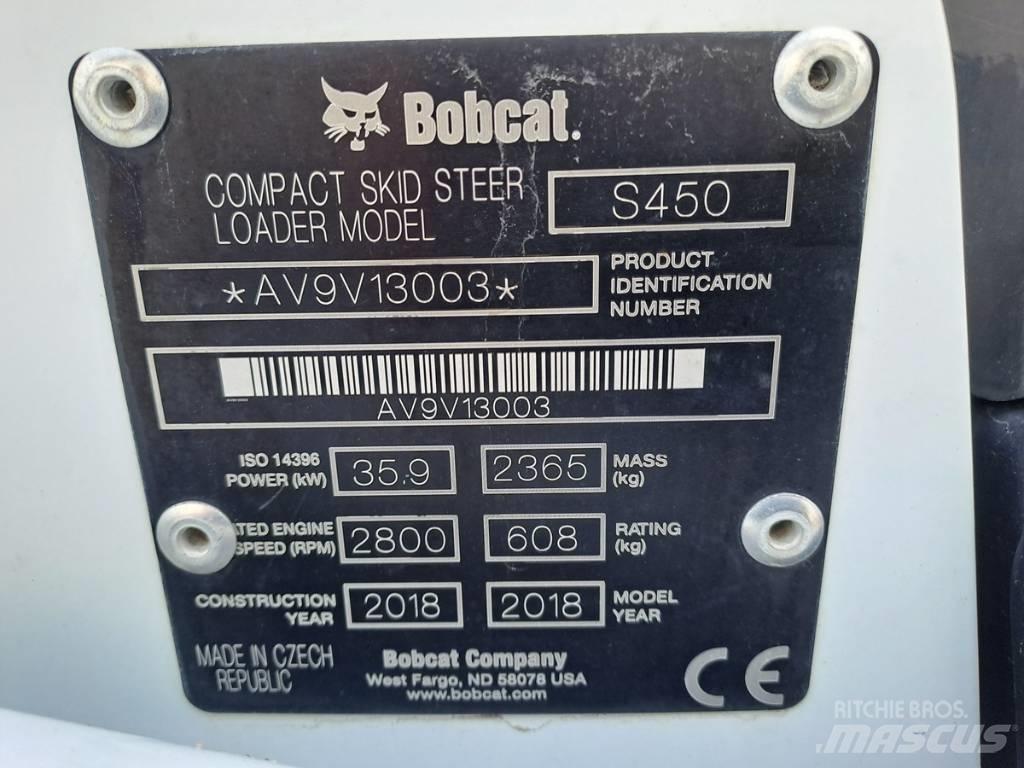 Bobcat S 450 Carregadoras de direcção deslizante