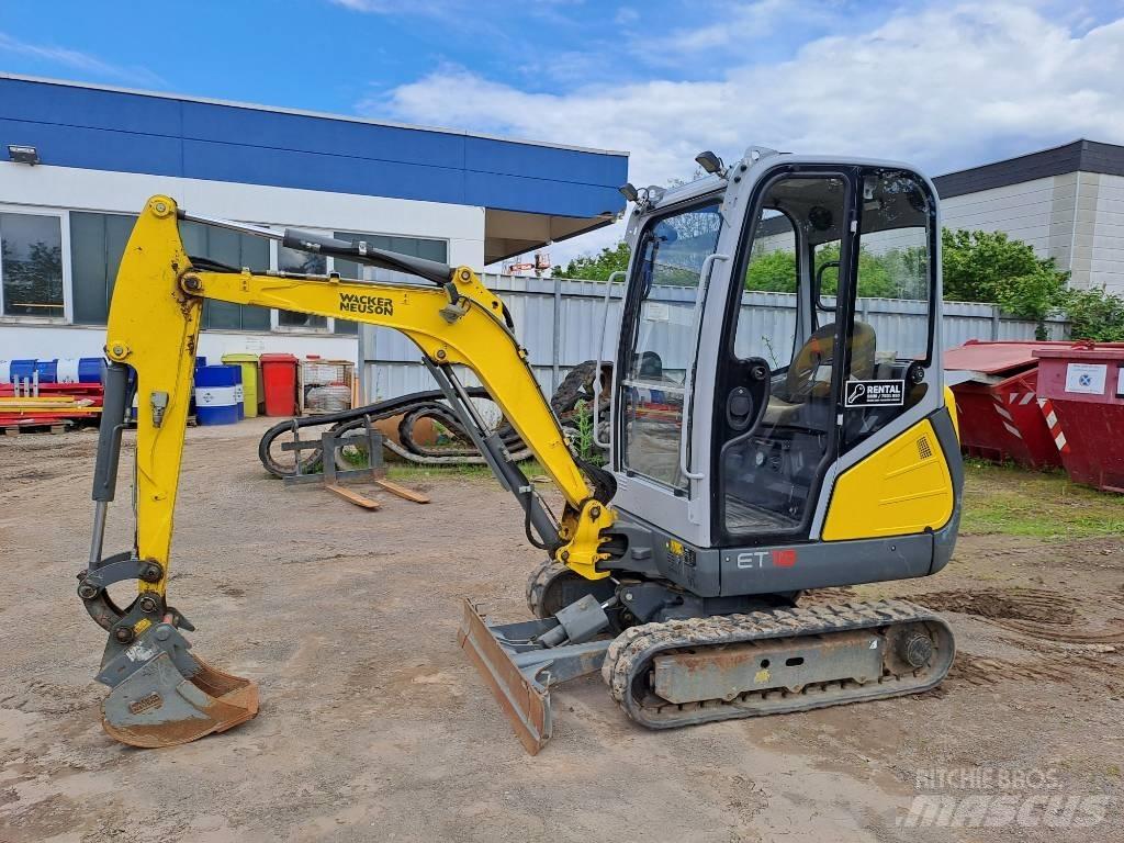 Wacker Neuson ET18 Escavadoras de rastos