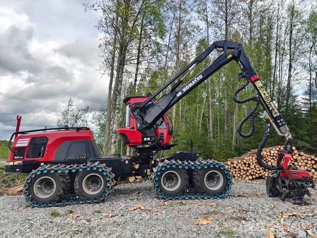 Komatsu 901 XC Processadores florestais