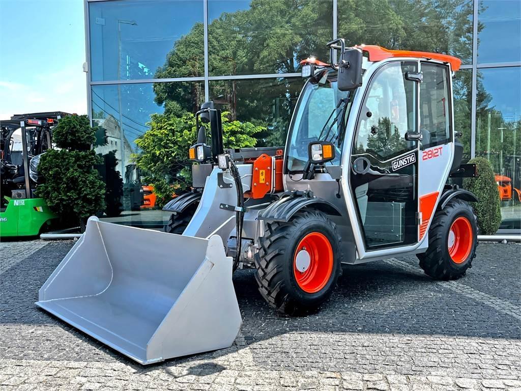  2812T telehandler Pás carregadoras de rodas