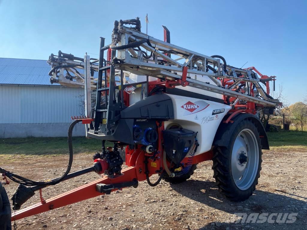 Kuhn Lexis 3000 Pulverizadores rebocados
