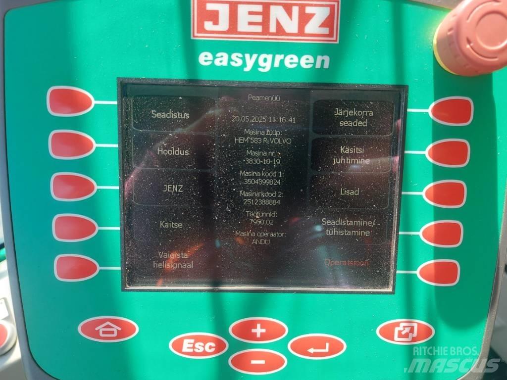 JENZ HEM 583 Estilhaçadoras florestais