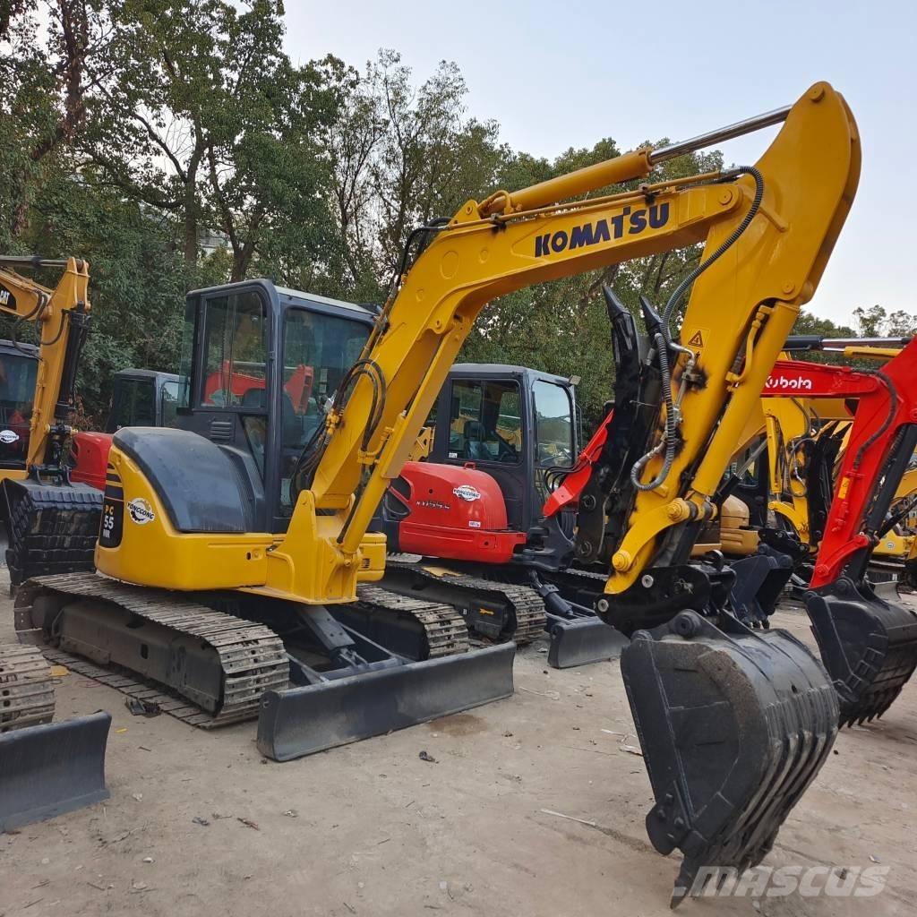 Komatsu PC 55 MR Mini Escavadoras <7t