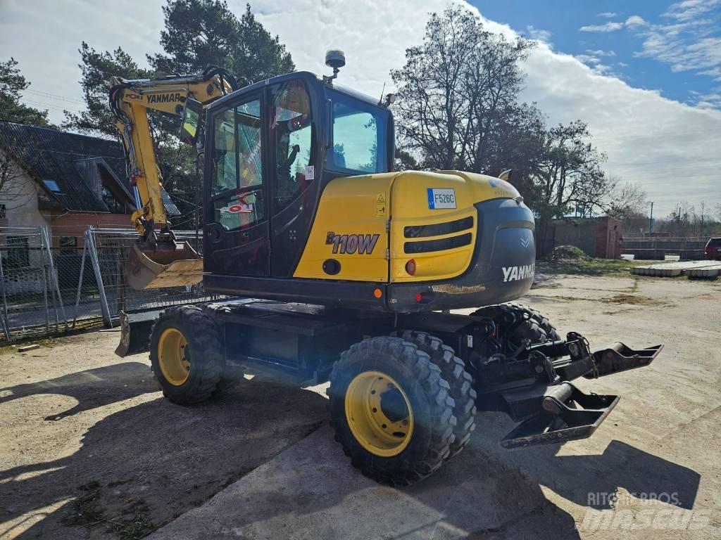 Yanmar B 110 W Retroescavadoras