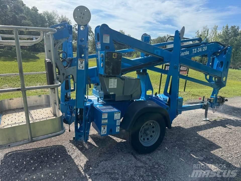 Genie TZ 34/20 Plataformas aéreas montadas em atrelados