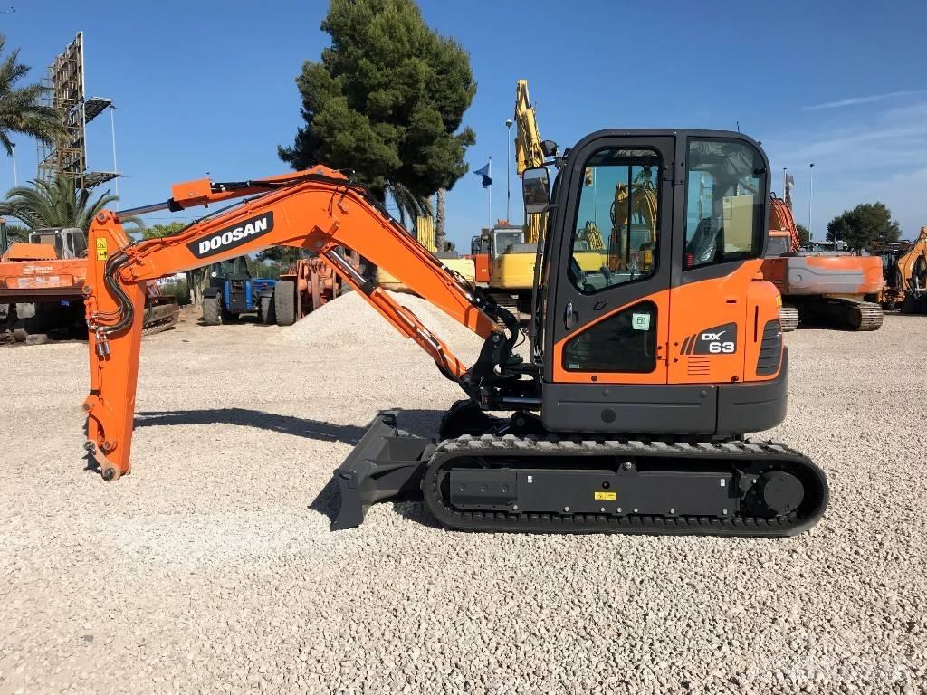 Doosan DX 63-3 Mini Escavadoras <7t