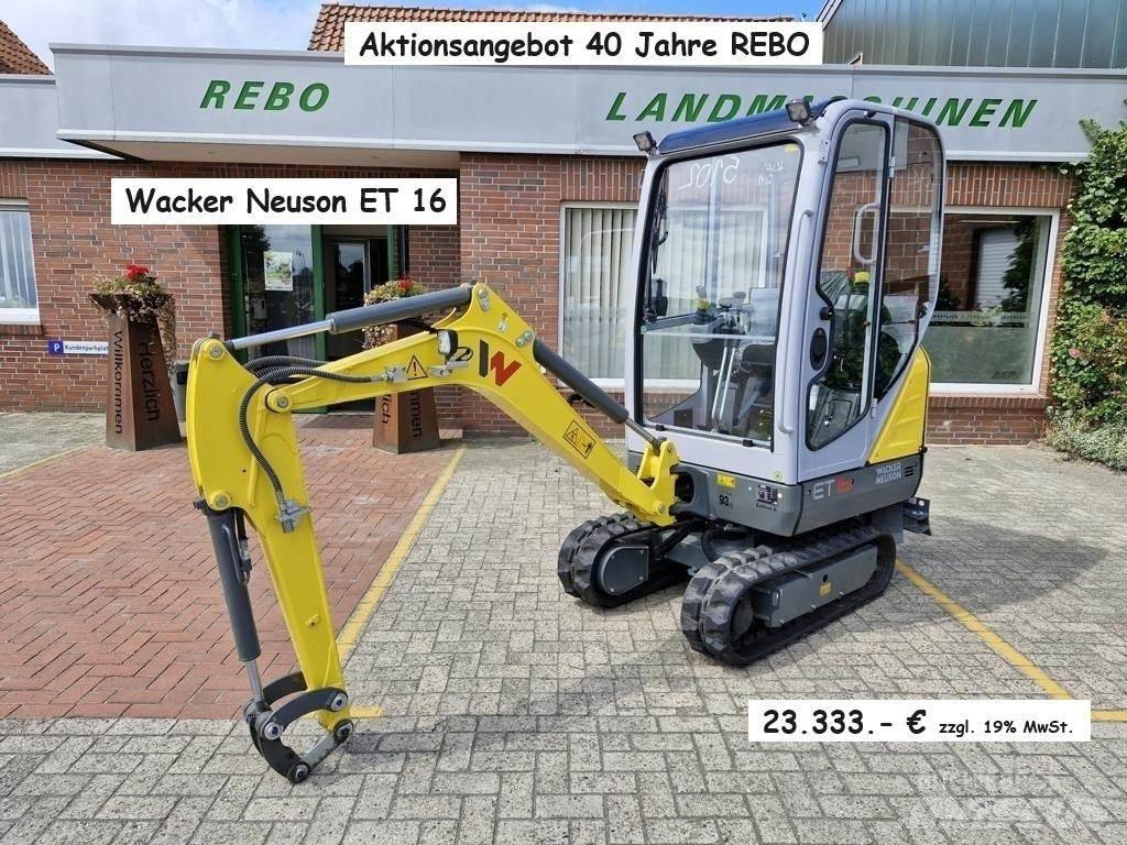 Wacker ET 16 Mini Escavadoras <7t