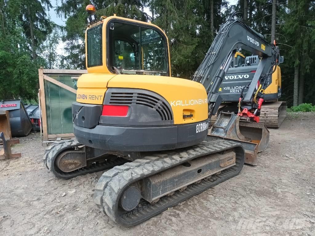 Volvo ECR 88 PLUS Escavadoras Midi 7t - 12t