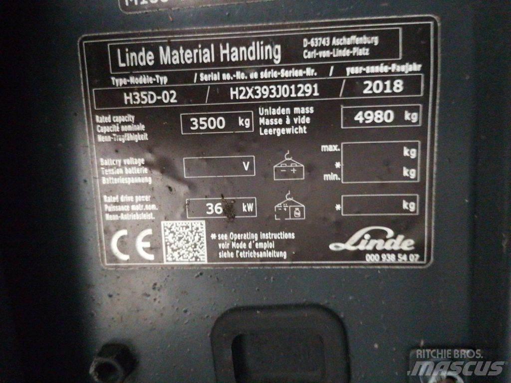 Linde H35D-02 Empilhadores Diesel