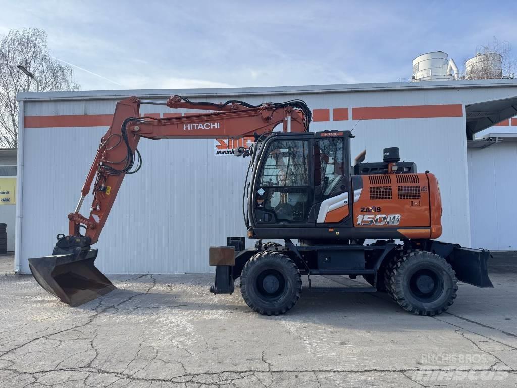 Hitachi ZX 150 W-7 Escavadoras de rodas