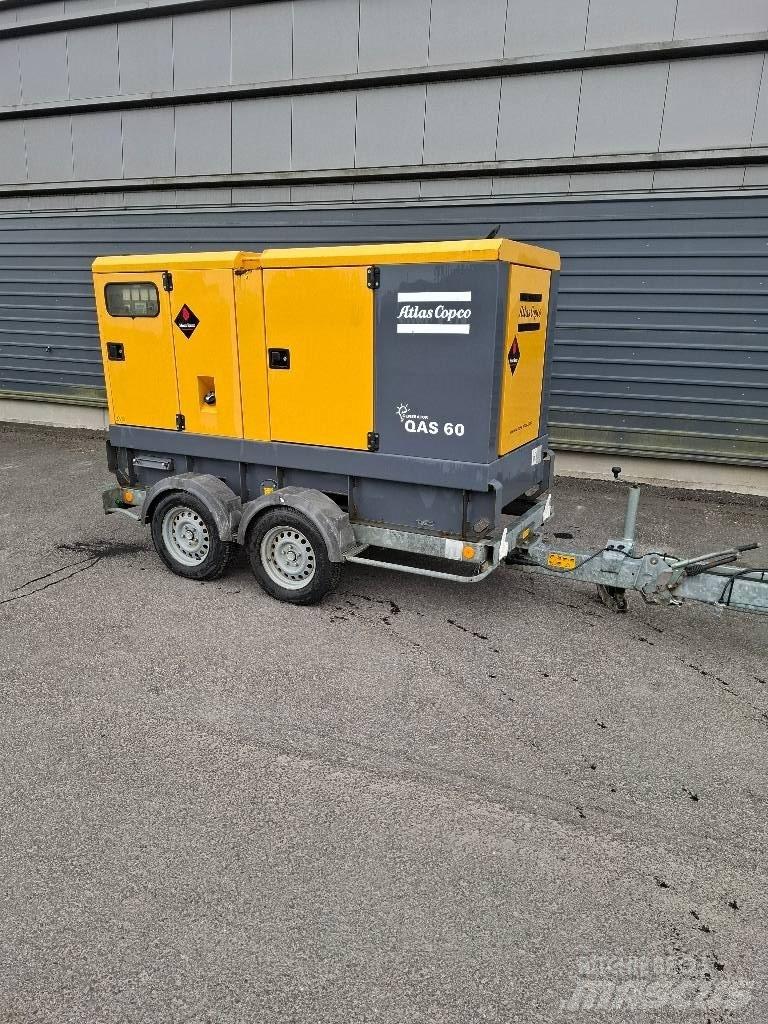 Atlas Copco QAS 60 Geradores Diesel