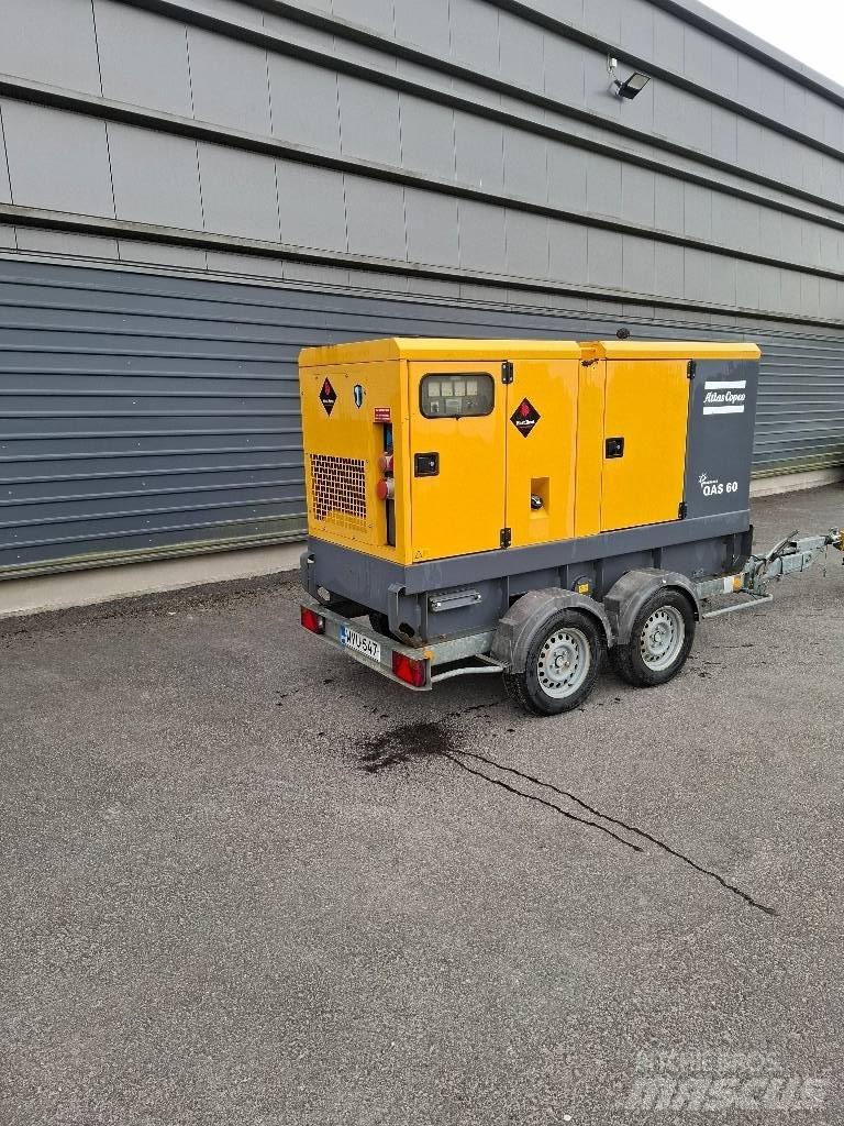 Atlas Copco QAS 60 Geradores Diesel