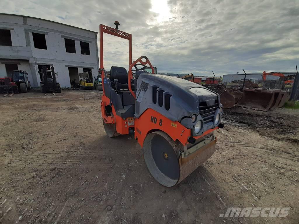 Hamm HD 8 VV Cilindros Compactadores tandem