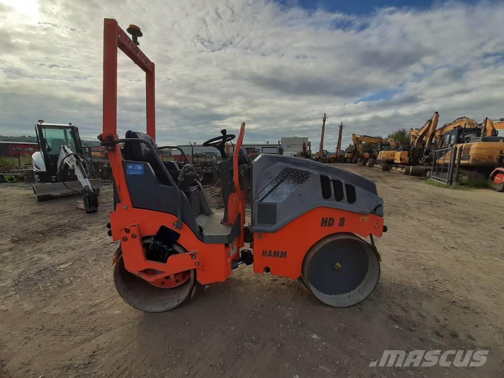 Hamm HD 8 VV Cilindros Compactadores tandem