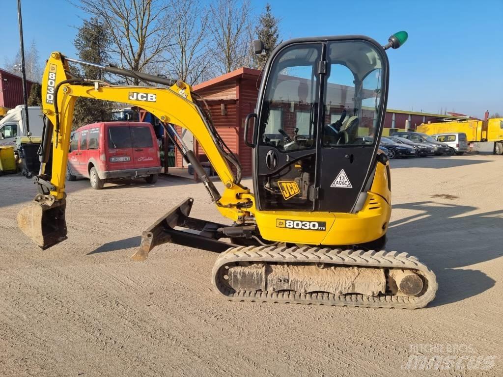 JCB 8030 ZTS Mini Escavadoras <7t