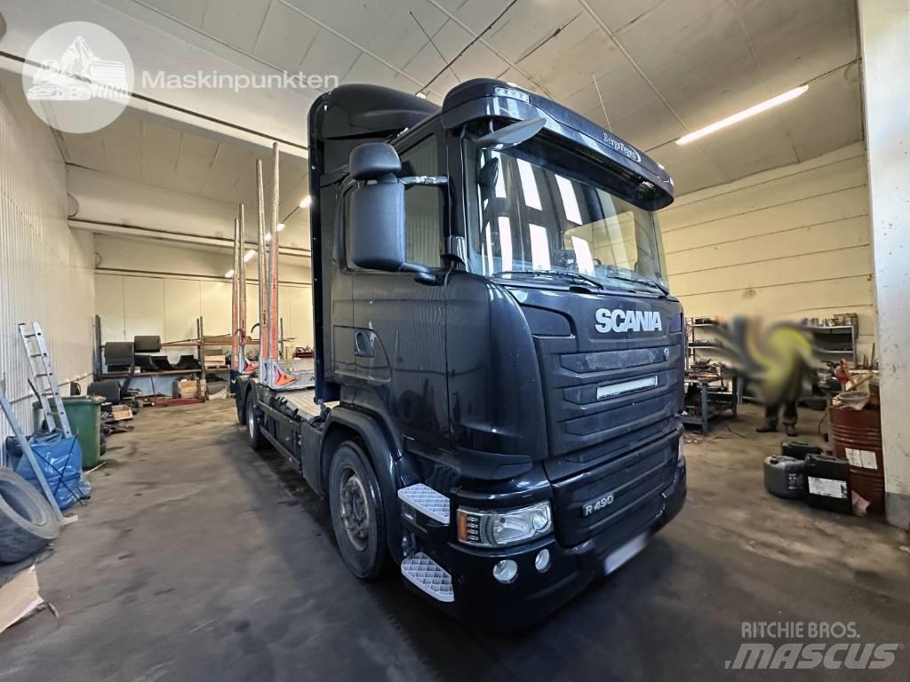Scania R 490 LB Camiões de transporte de troncos